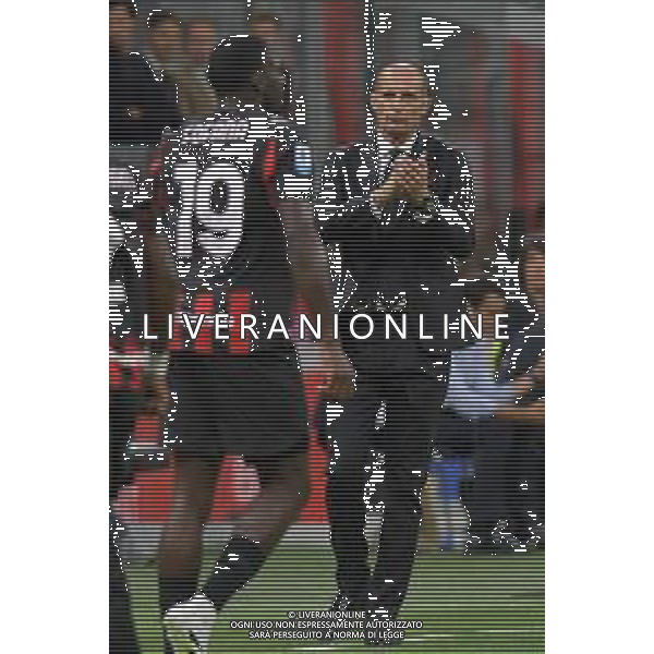 Milano 23.08.2025 Stadio Giuseppe Meazza @Manuela Viganti /Ag. Aldo Liverani sas Milan vs Cremonese Campionato Calcio Serie A Enilive 2025/2026 1a giornata Nella foto: massimiliano allegri