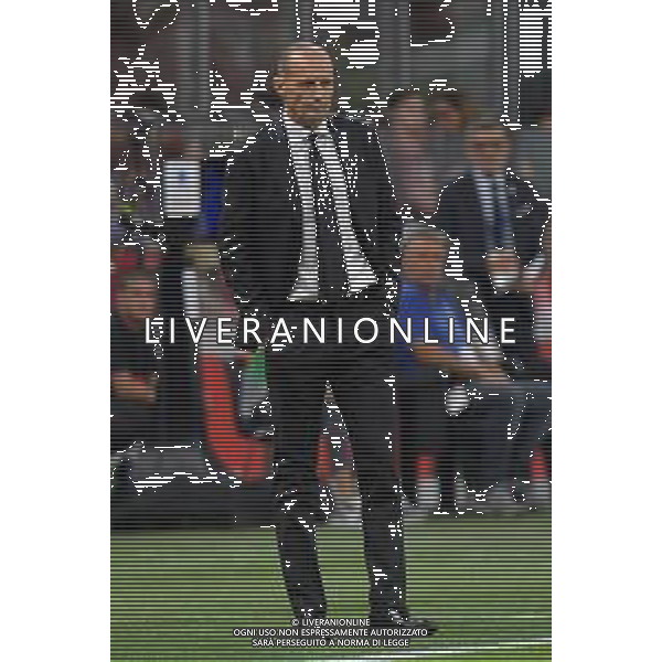 Milano 23.08.2025 Stadio Giuseppe Meazza @Manuela Viganti /Ag. Aldo Liverani sas Milan vs Cremonese Campionato Calcio Serie A Enilive 2025/2026 1a giornata Nella foto: massimiliano allegri