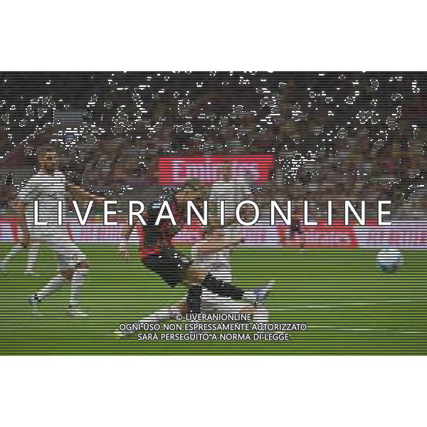 Milano 23.08.2025 Stadio Giuseppe Meazza @Manuela Viganti /Ag. Aldo Liverani sas Milan vs Cremonese Campionato Calcio Serie A Enilive 2025/2026 1a giornata Nella foto: santiago gimenez