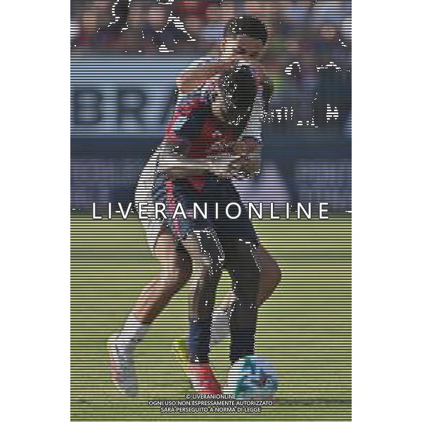 24-8-2025. Cagliari calcio-ACF Fiorentina, 1¬∞ giornata campionato calcio italiano Serie A 2025/2026, stadio Unipol Domus Cagliari. Foto Salvatore Moi/Agenzia Aldo Liverani s.as. Nella foto: Michel Adopo Cagliari