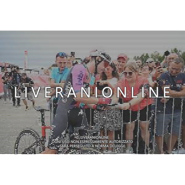 24-08-2025 Vuelta A Espana; Tappa 02 Alba - Limone Piemonte; 2025, Lotto; Viviani, Elia; Alba; ©SIROTTI - AGENZIA ALDO LIVERANI SAS