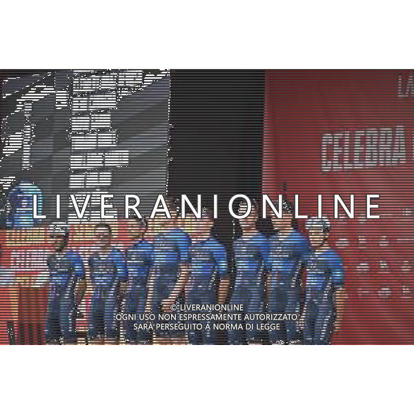 24-08-2025 Vuelta A Espana; Tappa 02 Alba - Limone Piemonte; 2025, Groupama - Fdj; Alba; ©SIROTTI - AGENZIA ALDO LIVERANI SAS