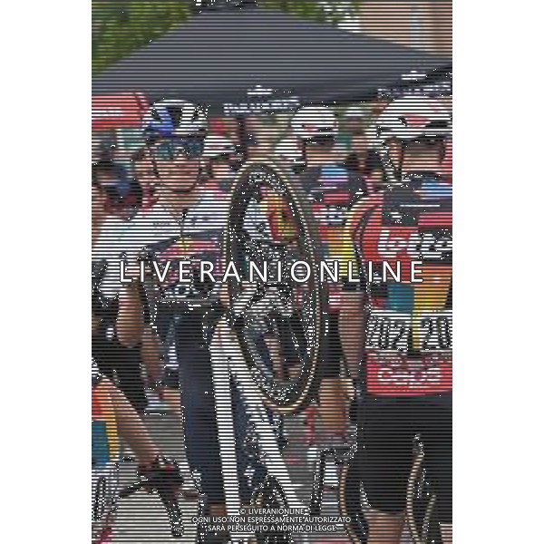 24-08-2025 Vuelta A Espana; Tappa 02 Alba - Limone Piemonte; 2025, Red Bull - Bora Hansgrohe; Pellizzari, Giulio; Alba; ©SIROTTI - AGENZIA ALDO LIVERANI SAS