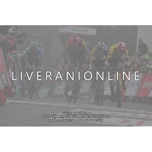 24-08-2025 Vuelta A Espana; Tappa 02 Alba - Limone Piemonte; 2025, Visma - Lease A Bike; 2025, Lidl - Trek; Vingegaard, Jonas; Ciccone, Giulio; Limone Piemonte; ©SIROTTI - AGENZIA ALDO LIVERANI SAS