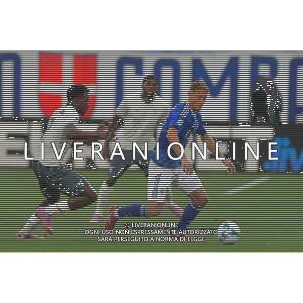 Como vs Lazio Campionato Serie A Enilive - 1 Giornata Stadio Sinigaglia - Como 24-08-2025 nella foto Vojvoda e Dele Bashiru foto federico gaetano-ag aldo liverani sas