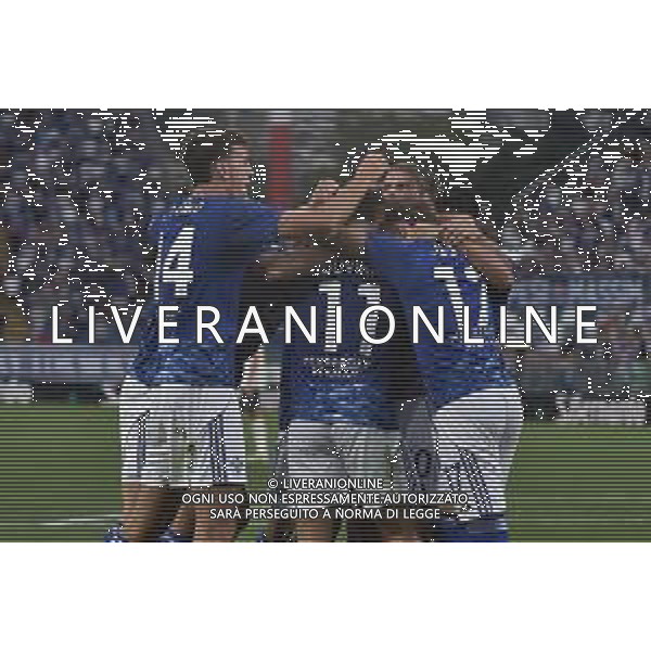 Como vs Lazio Campionato Serie A Enilive - 1 Giornata Stadio Sinigaglia - Como 24-08-2025 nella foto Esultanza Como foto federico gaetano-ag aldo liverani sas