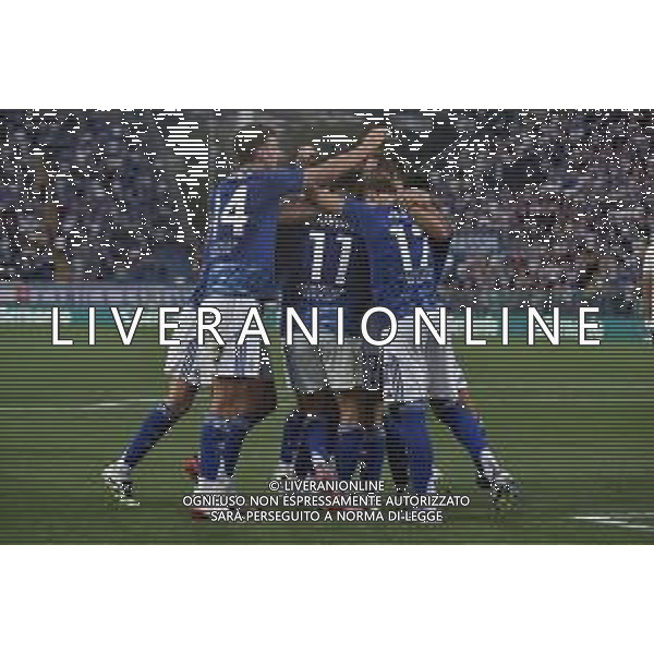 Como vs Lazio Campionato Serie A Enilive - 1 Giornata Stadio Sinigaglia - Como 24-08-2025 nella foto Esultanza Como foto federico gaetano-ag aldo liverani sas