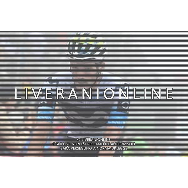 24-08-2025 Vuelta A Espana; Tappa 02 Alba - Limone Piemonte; 2025, Movistar; Romo, Javier; Limone Piemonte; ©SIROTTI - AGENZIA ALDO LIVERANI SAS