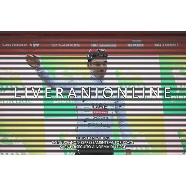24-08-2025 Vuelta A Espana; Tappa 02 Alba - Limone Piemonte; 2025, Uae Team Emirates - Xrg; Ayuso Pesquera, Juan; Limone Piemonte; ©SIROTTI - AGENZIA ALDO LIVERANI SAS