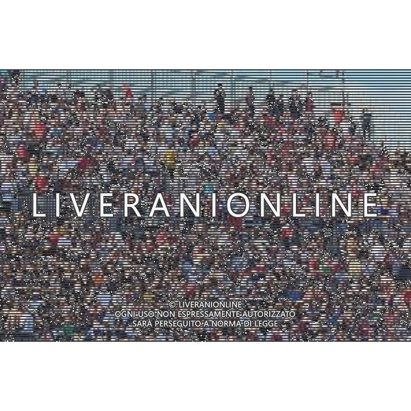 24-8-2025. Cagliari calcio-ACF Fiorentina, 1° giornata campionato calcio italiano Serie A 2025/2026, stadio Unipol Domus Cagliari. Foto Salvatore Moi/Agenzia Aldo Liverani s.as. Nella foto: Sconvols, tifosi del Cagliari in casa, in curva Nord allo stadio Unipol Domus.