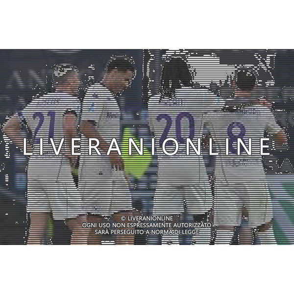 24-8-2025. Cagliari calcio-ACF Fiorentina, 1° giornata campionato calcio italiano Serie A 2025/2026, stadio Unipol Domus Cagliari. Foto Salvatore Moi/Agenzia Aldo Liverani s.as. Nella foto: Gol Fiorentina in trasferta contro Cagliari, segna: Rolando Mandragora Fiorentina ©MOI SALVATORE - AGENZIA ALDO LIVERANI SAS