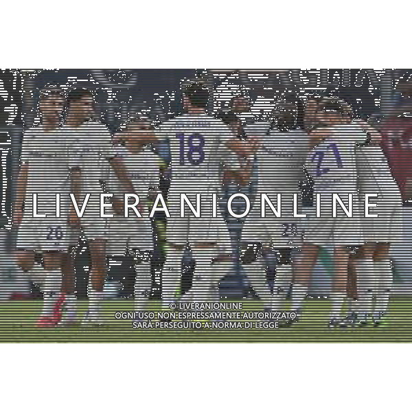 24-8-2025. Cagliari calcio-ACF Fiorentina, 1° giornata campionato calcio italiano Serie A 2025/2026, stadio Unipol Domus Cagliari. Foto Salvatore Moi/Agenzia Aldo Liverani s.as. Nella foto: Gol Fiorentina in trasferta contro Cagliari, segna: Rolando Mandragora Fiorentina ©MOI SALVATORE - AGENZIA ALDO LIVERANI SAS