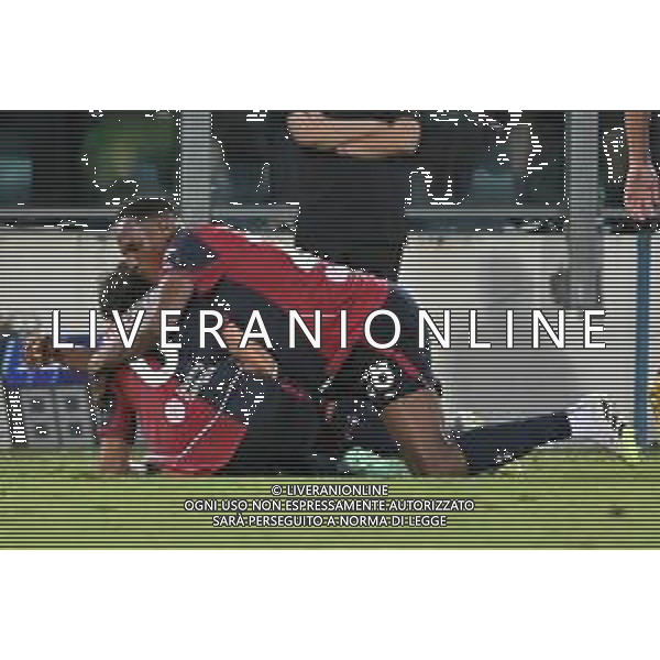 24-8-2025. Cagliari calcio-ACF Fiorentina, 1° giornata campionato calcio italiano Serie A 2025/2026, stadio Unipol Domus Cagliari. Foto Salvatore Moi/Agenzia Aldo Liverani s.as. Nella foto: Esultanza Gol cagliari segna: salvatore luperto ©MOI SALVATORE - AGENZIA ALDO LIVERANI SAS