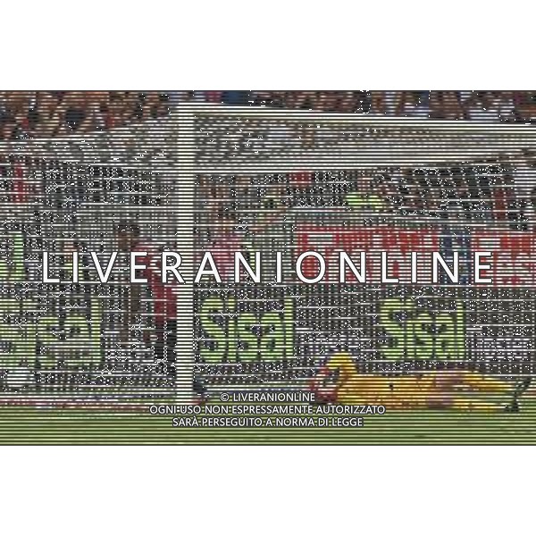 24-8-2025. Cagliari calcio-ACF Fiorentina, 1° giornata campionato calcio italiano Serie A 2025/2026, stadio Unipol Domus Cagliari. Foto Salvatore Moi/Agenzia Aldo Liverani s.as. Nella foto: Esultanza Gol cagliari segna: salvatore luperto ©MOI SALVATORE - AGENZIA ALDO LIVERANI SAS