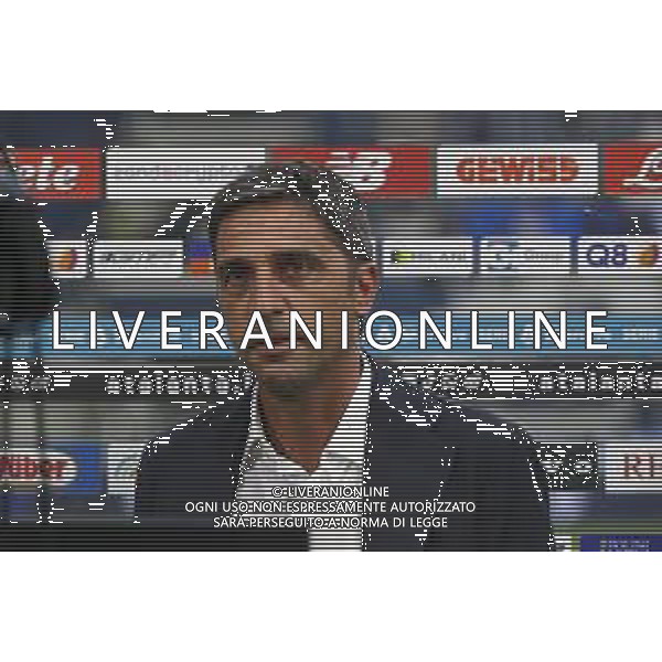 Tony D\'Amico Sport Director of Atalanta BC speaks to DAZN tv before Atalanta BC vs Pisa SC, 1° Serie A Enilive 2025-26 game at New Balance stadium in Bergamo (BG), Italy, on August 24, 2025. (Photo by Davide Casentini)- AGENZIA ALDO LIVERANI SAS
