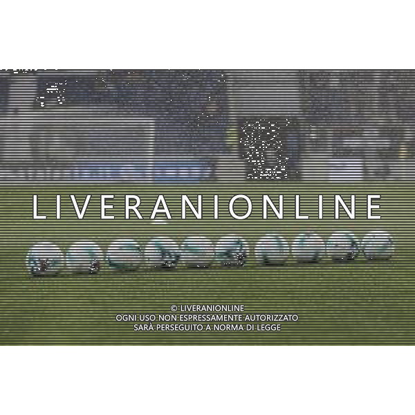 Palloni - Ball of the match before Atalanta BC vs Pisa SC, 1° Serie A Enilive 2025-26 game at New Balance stadium in Bergamo (BG), Italy, on August 24, 2025. (Photo by Davide Casentini)- AGENZIA ALDO LIVERANI SAS