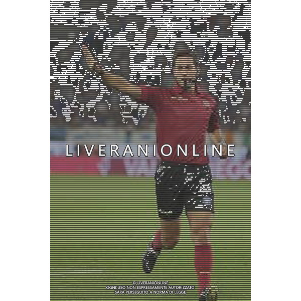 arbitro - the Referee Alberto Ruben Arena during Atalanta BC vs Pisa SC, 1° Serie A Enilive 2025-26 game at New Balance stadium in Bergamo (BG), Italy, on August 24, 2025. (Photo by Davide Casentini)- AGENZIA ALDO LIVERANI SAS
