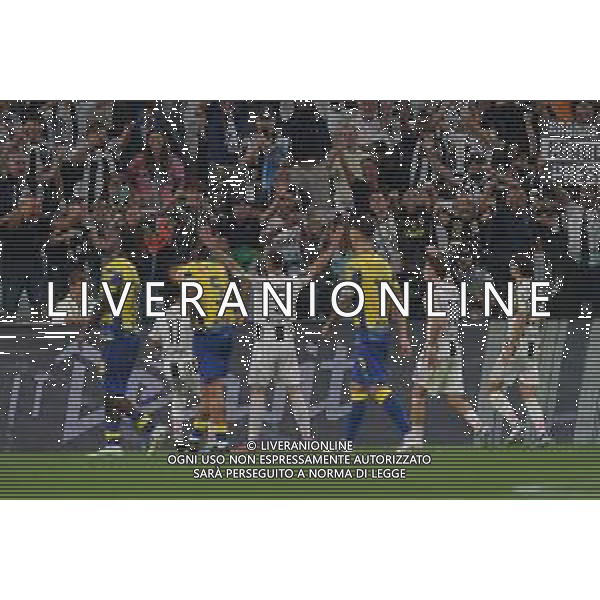 Torino 24.08.2025 Allianz Stadium @Manuela Viganti /Ag. Aldo Liverani sas Juventus vs Parma Campionato Calcio Serie A Enilive 2025/2026 1a giornata Nella foto: esultanza juventus dopo il gol di dusan vlahovic ©Viganti - AGENZIA ALDO LIVERANI SAS