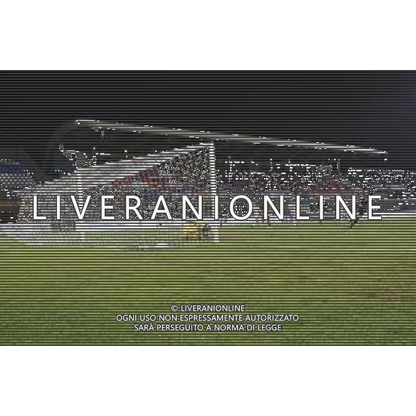 TVRCOR Pro Patria vs Pro Vercelli 1a giornata Campionato Calcio Serie C Lega Pro – Busto Arsizio (VA) 24-08-2025 Nella foto rigore e goal di Ferdinando Mastroianni Busto Arsizio 24-08-2025 Stadio Carlo Speroni Campionato Calcio Serie C Lega Pro – foto Roberta Corradin/ Agenzia Aldo Liverani sas