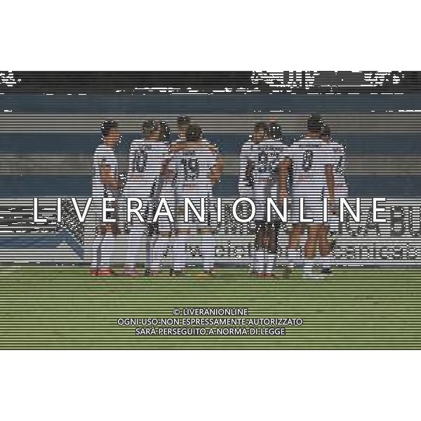 TVRCOR Pro Patria vs Pro Vercelli 1a giornata Campionato Calcio Serie C Lega Pro – Busto Arsizio (VA) 24-08-2025 Nella foto esultanza dopo il goal Pro Vercelli Gianmario Comi Busto Arsizio 24-08-2025 Stadio Carlo Speroni Campionato Calcio Serie C Lega Pro – foto Roberta Corradin/ Agenzia Aldo Liverani sas