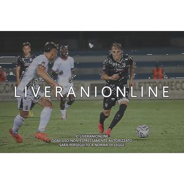 TVRCOR Pro Patria vs Pro Vercelli 1a giornata Campionato Calcio Serie C Lega Pro – Busto Arsizio (VA) 24-08-2025 Nella foto Leonardo Piran e Alessandro Orfei Busto Arsizio 24-08-2025 Stadio Carlo Speroni Campionato Calcio Serie C Lega Pro – foto Roberta Corradin/ Agenzia Aldo Liverani sas