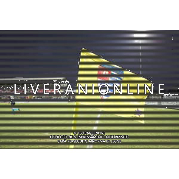 TVRCOR Pro Patria vs Pro Vercelli 1a giornata Campionato Calcio Serie C Lega Pro – Busto Arsizio (VA) 24-08-2025 Nella foto bandiera Pro Patria e Stadio Carlo Speroni Busto Arsizio 24-08-2025 Stadio Carlo Speroni Campionato Calcio Serie C Lega Pro – foto Roberta Corradin/ Agenzia Aldo Liverani sas