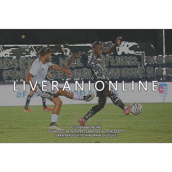 TVRCOR Pro Patria vs Pro Vercelli 1a giornata Campionato Calcio Serie C Lega Pro – Busto Arsizio (VA) 24-08-2025 Nella foto King Udoh e Gianluca Clemente Busto Arsizio 24-08-2025 Stadio Carlo Speroni Campionato Calcio Serie C Lega Pro – foto Roberta Corradin/ Agenzia Aldo Liverani sas