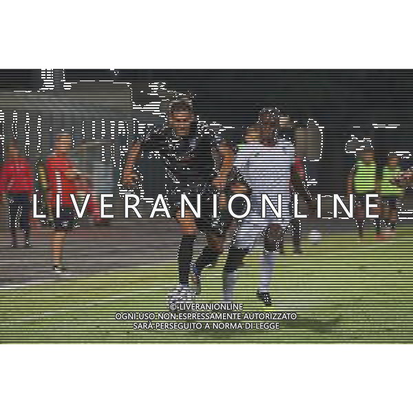TVRCOR Pro Patria vs Pro Vercelli 1a giornata Campionato Calcio Serie C Lega Pro – Busto Arsizio (VA) 24-08-2025 Nella foto Luca Giudici e Sow Asane Busto Arsizio 24-08-2025 Stadio Carlo Speroni Campionato Calcio Serie C Lega Pro – foto Roberta Corradin/ Agenzia Aldo Liverani sas