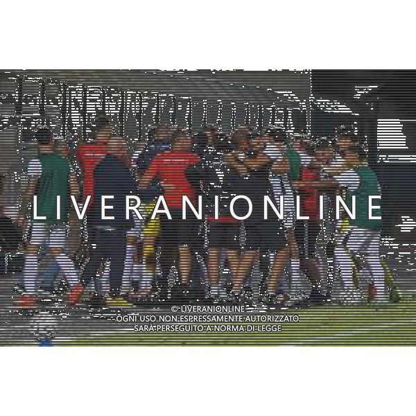 TVRCOR Pro Patria vs Pro Vercelli 1a giornata Campionato Calcio Serie C Lega Pro – Busto Arsizio (VA) 24-08-2025 Nella foto esultanza dopo il goal di Ilario Iotti Pro Vercelli, Busto Arsizio 24-08-2025 Stadio Carlo Speroni Campionato Calcio Serie C Lega Pro – foto Roberta Corradin/ Agenzia Aldo Liverani sas