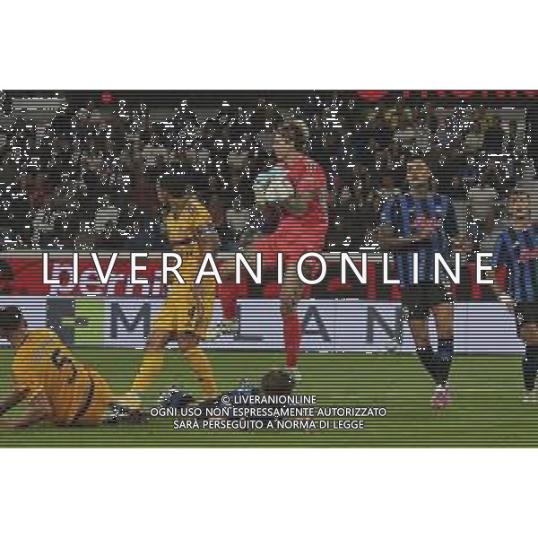 Adrian Semper of Pisa SC makes a save during Atalanta BC vs Pisa SC, 1° Serie A Enilive 2025-26 game at New Balance stadium in Bergamo (BG), Italy, on August 24, 2025. (Photo by Davide Casentini) tvdc-ag aldo liverani sas