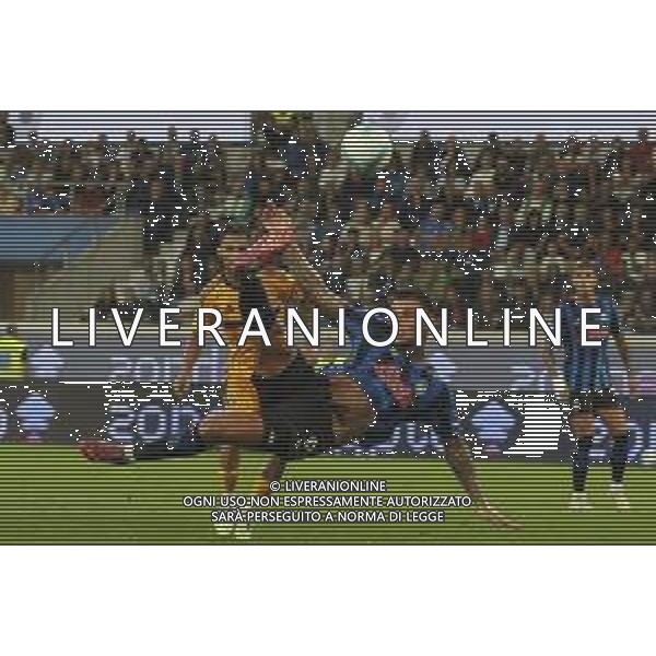 Gianluca Scamacca of Atalanta BC play the ball during Atalanta BC vs Pisa SC, 1° Serie A Enilive 2025-26 game at New Balance stadium in Bergamo (BG), Italy, on August 24, 2025. (Photo by Davide Casentini) tvdc-ag aldo liverani sas