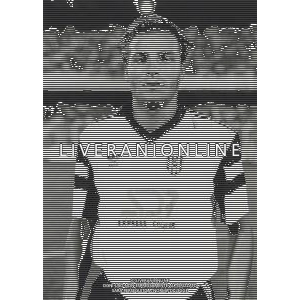 ST-RETROSPETTIIVA CHRISTIAN LANTIGNOTTI CALCIATORE NELLA FOTO CHRSTIAN LANTIGNOTTI CON LA MAGLIA DEL CESENA CALCIO NELL\'ANNO 1992 AG ALDO LIVERANI SAS