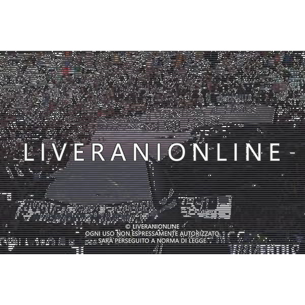 Torino 24.08.2025 Allianz Stadium @Manuela Viganti /Ag. Aldo Liverani sas Juventus vs Parma Campionato Calcio Serie A Enilive 2025/2026 1a giornata Nella foto: striscione in curva sud