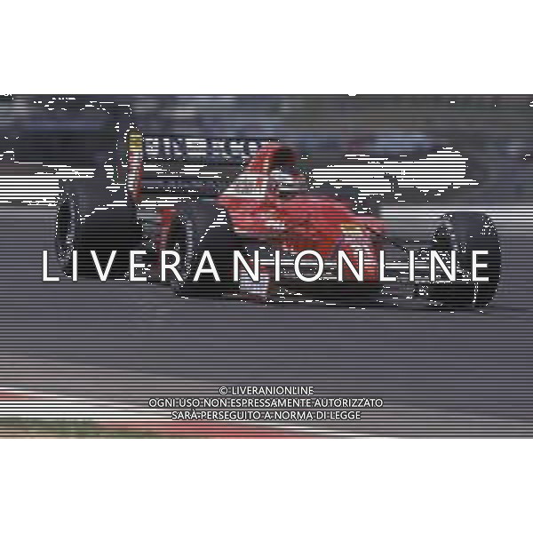 DIAP-RETROSPETTIVA JARVI LEHTO PILOTA F1 NELLA FOTO JARVI LEHTO NELL\'ANNO 1992 AG CONTROLUCE-AG ALDO LIVERANI SAS