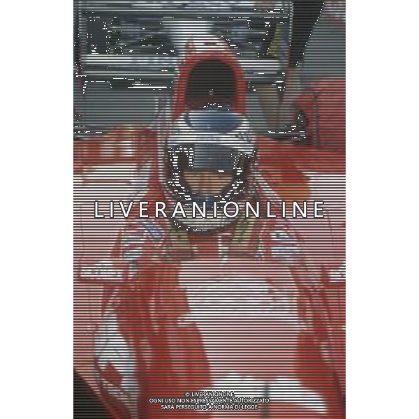 DIAP-RETROSPETTIVA JARVI LEHTO PILOTA F1 NELLA FOTO JARVI LEHTO NELL\'ANNO 1992 AG CONTROLUCE-AG ALDO LIVERANI SAS