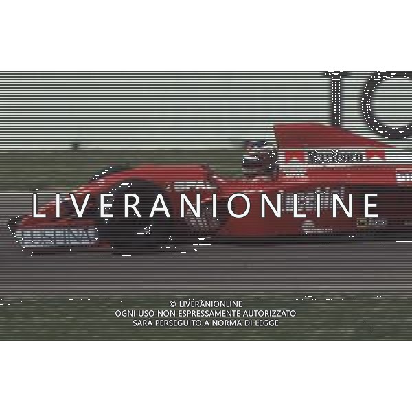 DIAP-RETROSPETTIVA JARVI LEHTO PILOTA F1 NELLA FOTO JARVI LEHTO NELL\'ANNO 1992 AG CONTROLUCE-AG ALDO LIVERANI SAS