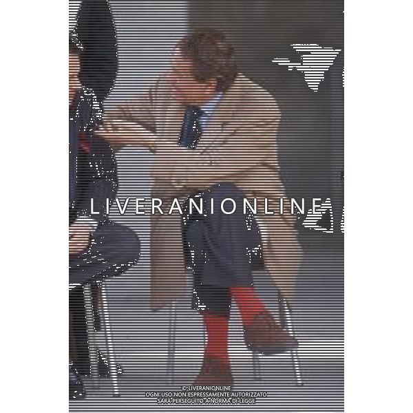 DIAP-RETROSPETTIVA COSTANTINO ROZZI PRESIDENTE DELL\'ASCOLI CALCIO NELLA FOTO COSTANTINO ROZZI PRESIDENTE DELL\'ASCOLI CALCIO NELL\'ANNO 1992 AG ALDO LIVERANI SAS