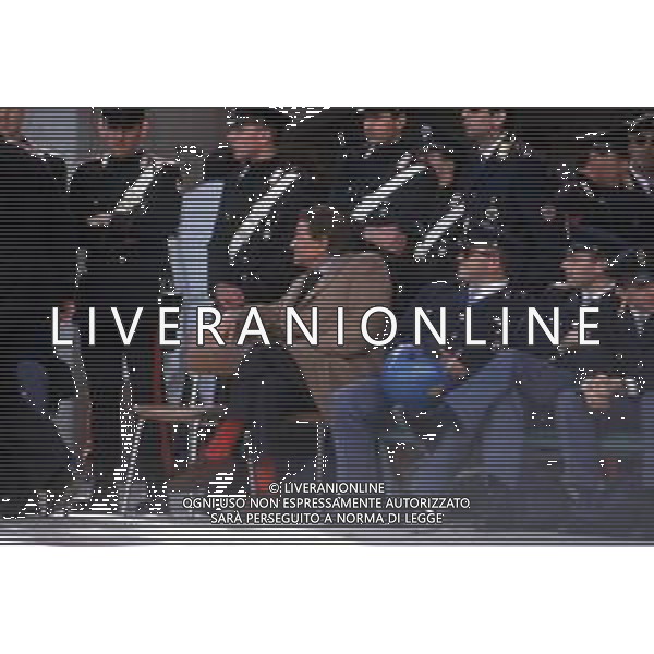 DIAP-RETROSPETTIVA COSTANTINO ROZZI PRESIDENTE DELL\'ASCOLI CALCIO NELLA FOTO COSTANTINO ROZZI PRESIDENTE DELL\'ASCOLI CALCIO NELL\'ANNO 1992 AG ALDO LIVERANI SAS