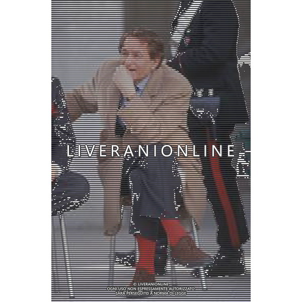 DIAP-RETROSPETTIVA COSTANTINO ROZZI PRESIDENTE DELL\'ASCOLI CALCIO NELLA FOTO COSTANTINO ROZZI PRESIDENTE DELL\'ASCOLI CALCIO NELL\'ANNO 1992 AG ALDO LIVERANI SAS