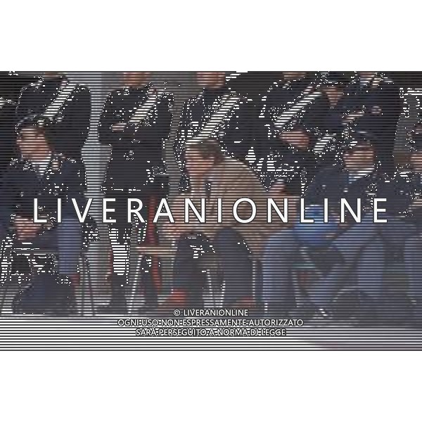 DIAP-RETROSPETTIVA COSTANTINO ROZZI PRESIDENTE DELL\'ASCOLI CALCIO NELLA FOTO COSTANTINO ROZZI PRESIDENTE DELL\'ASCOLI CALCIO NELL\'ANNO 1992 AG ALDO LIVERANI SAS