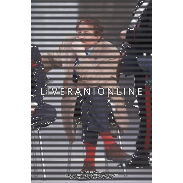 DIAP-RETROSPETTIVA COSTANTINO ROZZI PRESIDENTE DELL\'ASCOLI CALCIO NELLA FOTO COSTANTINO ROZZI PRESIDENTE DELL\'ASCOLI CALCIO NELL\'ANNO 1992 AG ALDO LIVERANI SAS