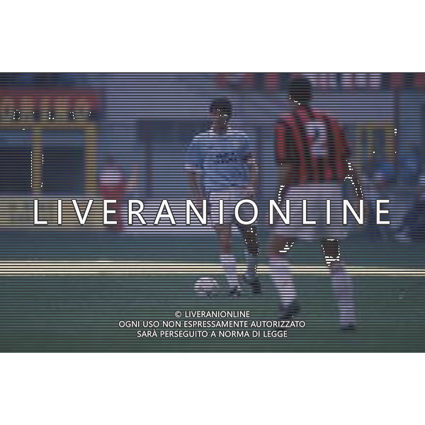 DIAP-RETROSPETTIVA CRISTIANO BERGODI CALCIATORE BELLA FOTO CRISTIANO BERGODI CON LA MAGLIA DELLA LAZIO CALCIO AG ALDO LIVERANI SAS