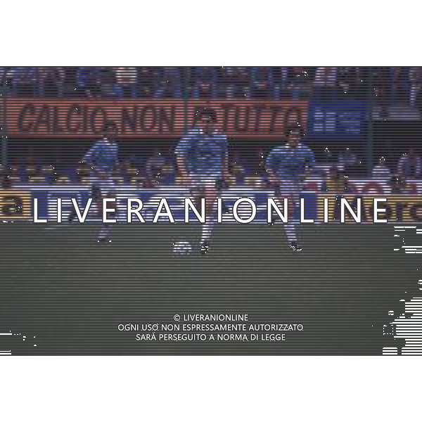 DIAP-RETROSPETTIVA CRISTIANO BERGODI CALCIATORE BELLA FOTO CRISTIANO BERGODI CON LA MAGLIA DELLA LAZIO CALCIO AG ALDO LIVERANI SAS