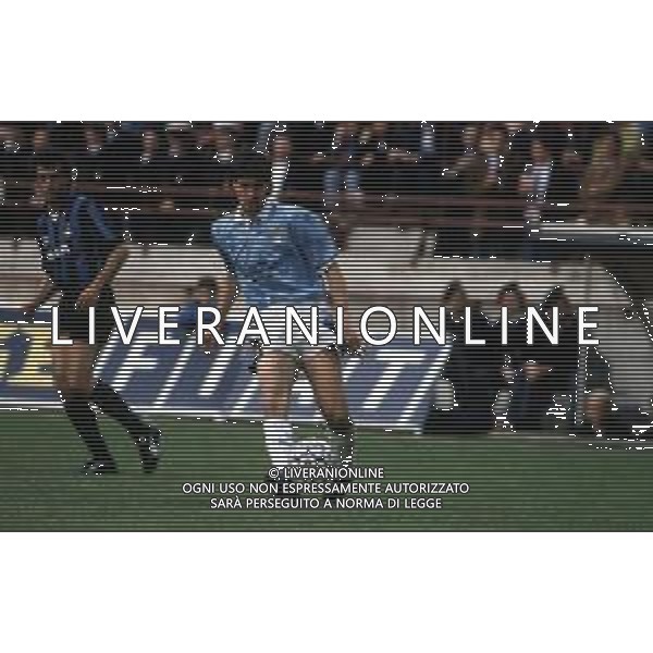 DIAP-RETROSPETTIVA CRISTIANO BERGODI CALCIATORE BELLA FOTO CRISTIANO BERGODI CON LA MAGLIA DELLA LAZIO CALCIO AG ALDO LIVERANI SAS