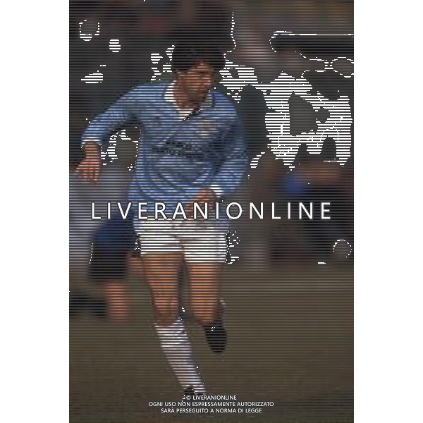 DIAP-RETROSPETTIVA CRISTIANO BERGODI CALCIATORE BELLA FOTO CRISTIANO BERGODI CON LA MAGLIA DELLA LAZIO CALCIO AG ALDO LIVERANI SAS