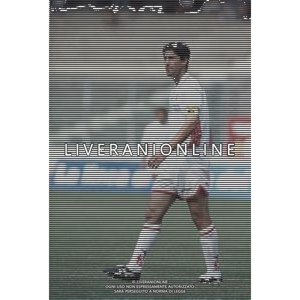 DIAP-RETROSPETTIVA CRISTIANO BERGODI CALCIATORE BELLA FOTO CRISTIANO BERGODI CON LA MAGLIA DEL PADOVA CALCIO AG ALDO LIVERANI SAS 