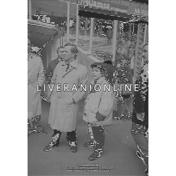 NEG-RETROSPETTIVA GIAN MAURO BORSANO PRESIDENTE DEL TORINO CALCIO NELLA FOTO GIAN MAURO BORSANO PRESIDENTE DEL TORINO CALCIO NELL\'ANNO 1991-1992 CON IL FIGLIO AG ALDO LIVERANI SAS