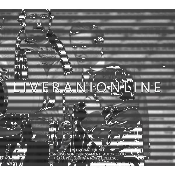 NEG-RETROSPETTIVA GIAN MAURO BORSANO PRESIDENTE DEL TORINO CALCIO NELLA FOTO GIAN MAURO BORSANO PRESIDENTE DEL TORINO CALCIO NELL\'ANNO 1991-1992 CON IL FIGLIO AG ALDO LIVERANI SAS