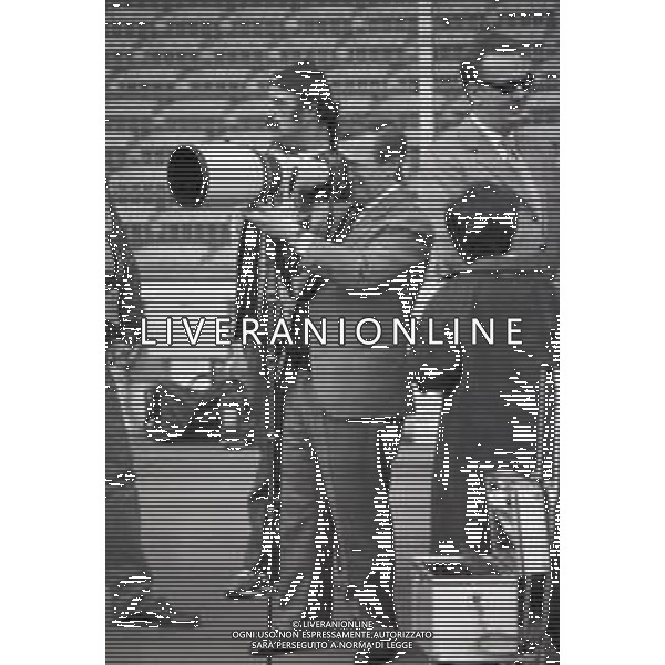 NEG-RETROSPETTIVA GIAN MAURO BORSANO PRESIDENTE DEL TORINO CALCIO NELLA FOTO GIAN MAURO BORSANO PRESIDENTE DEL TORINO CALCIO NELL\'ANNO 1991-1992 CON IL FIGLIO AG ALDO LIVERANI SAS