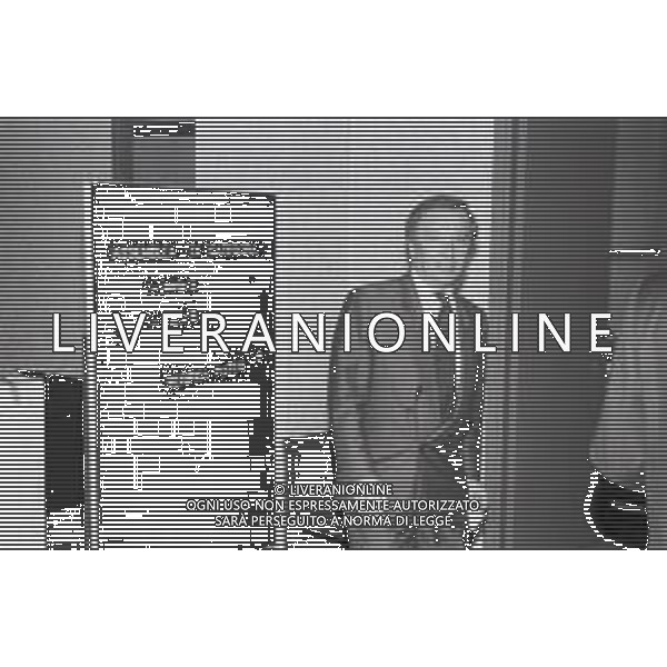 NEG-RETROSPETTIVA GIAN MAURO BORSANO PRESIDENTE DEL TORINO CALCIO NELLA FOTO GIAN MAURO BORSANO PRESIDENTE DEL TORINO CALCIO NELL\'ANNO 1991-1992 IN LEGA CALCIO A MILANO AG ALDO LIVERANI SAS